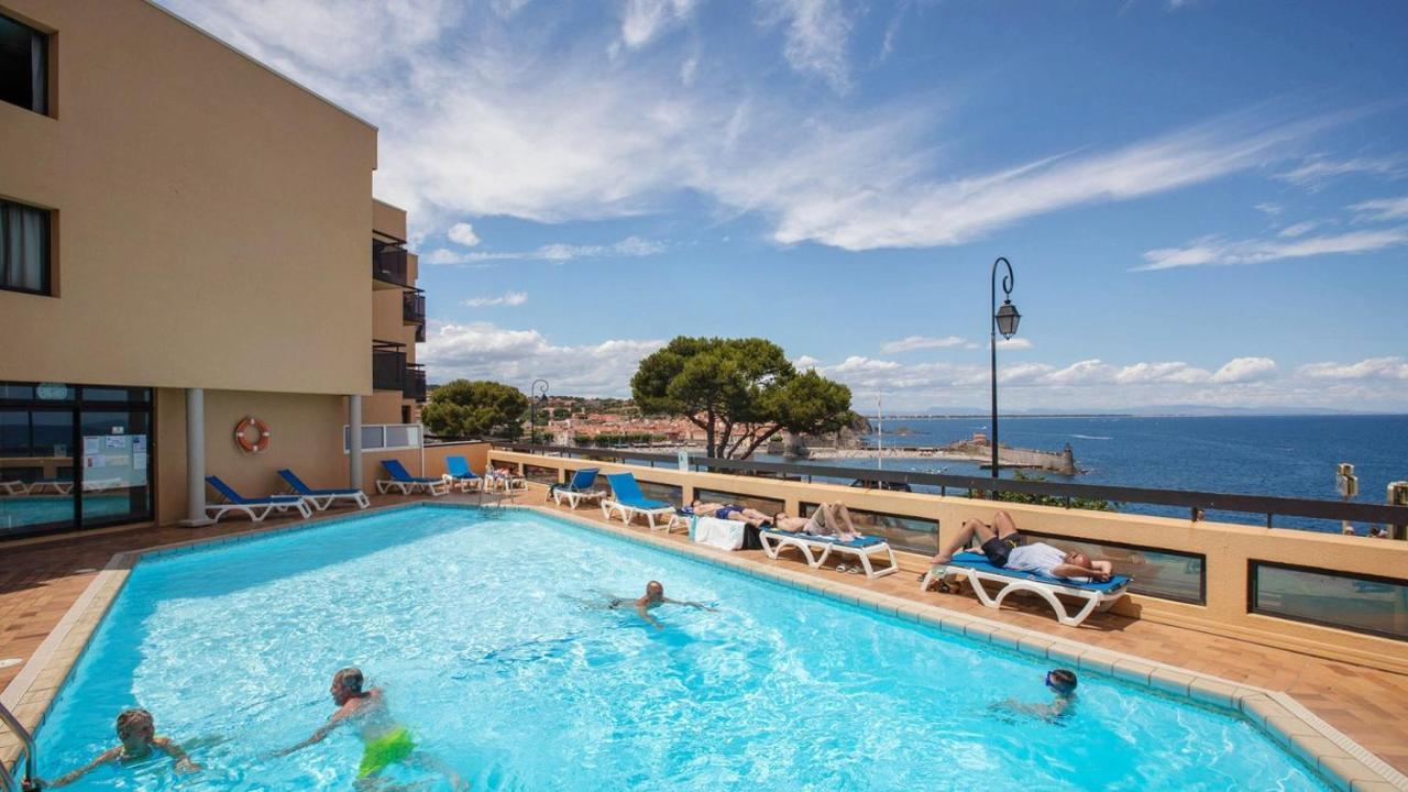 Vue Imprenable - Piscine - Parking Prive - Terrasse - Collioure Daire Dış mekan fotoğraf